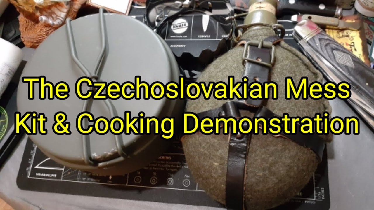 (192) 🔥🏕 The Czechoslovakian Mess Kit & Cooking Demonstration Part 1