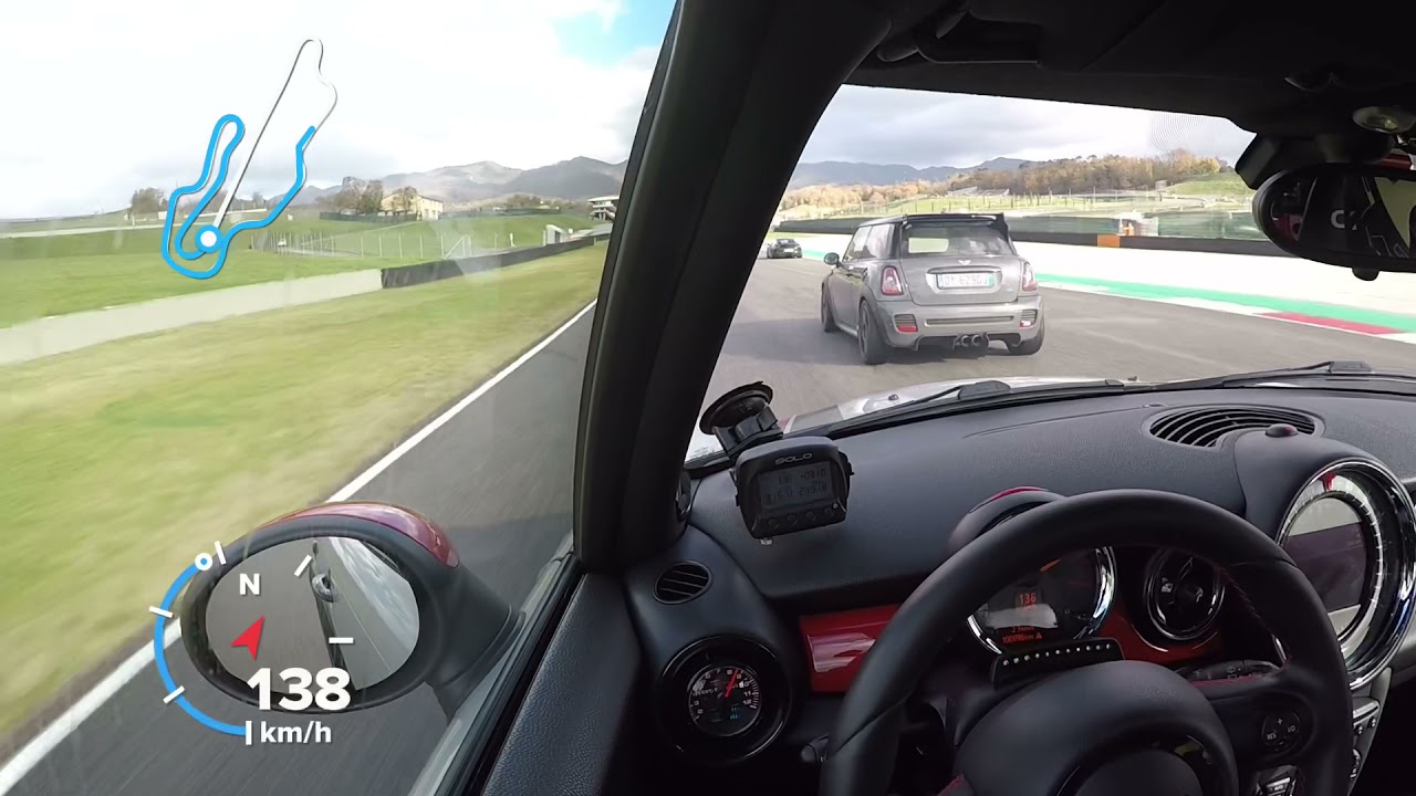 Mugello Circuit 28/11/2021 - Mini jcw R56 Friends Fun Lap - wet track