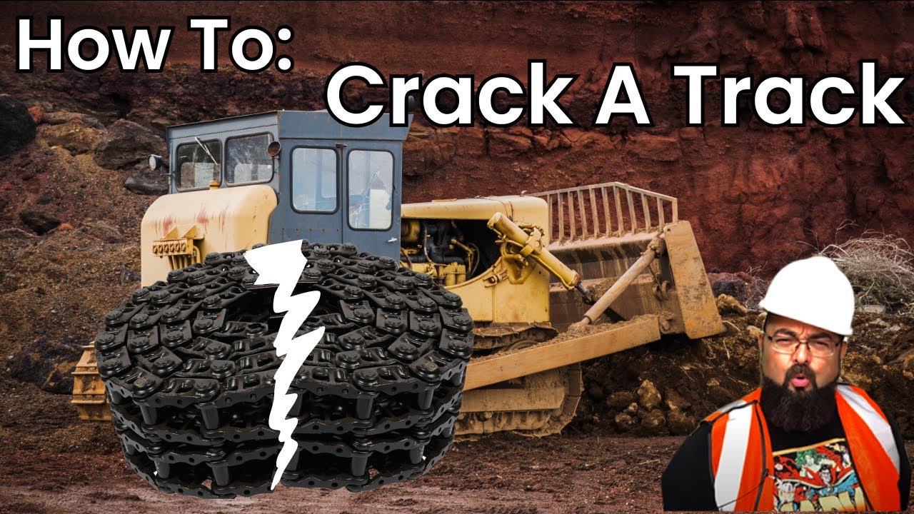 How to Crack a Track on a Caterpillar Bulldozer