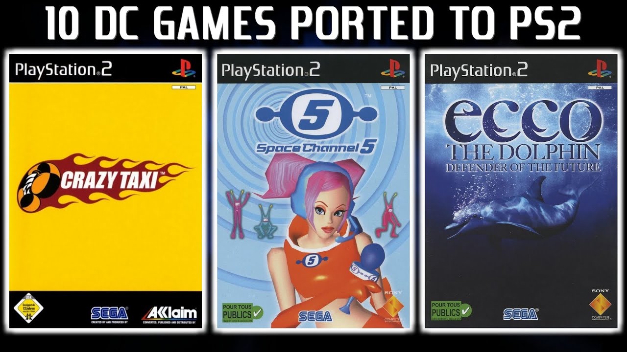 10 DREAMCAST GAMES THAT WERE PORTED TO PLAYSTATION 2