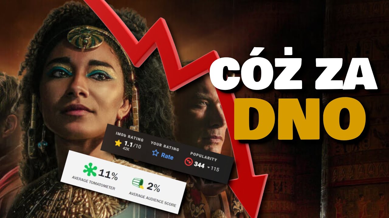 NETFLIX dostał z liścia od widz&oacute;w. Kleopatra TO NAJGORSZY SERIAL w historii platformy!
