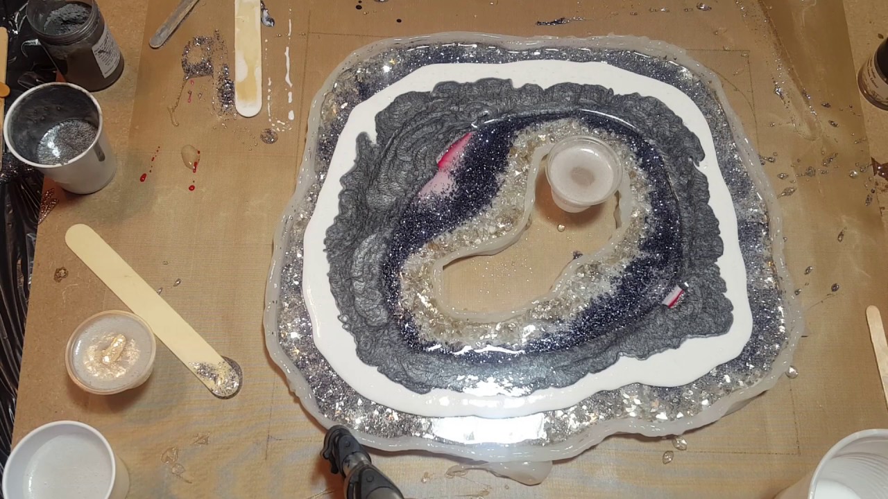 Freeform Resin Geode Part 2