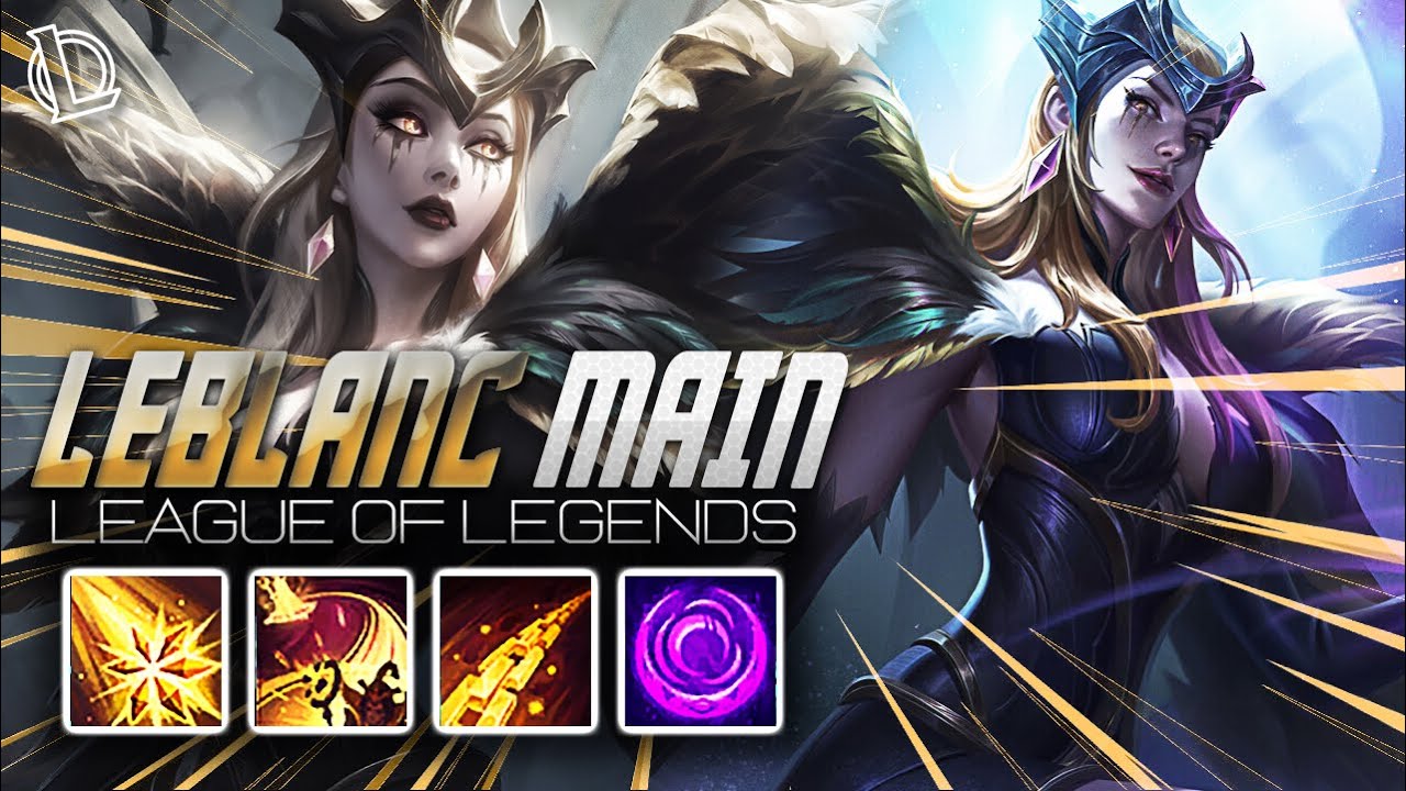 LEBLANC MONTAGE - LEBLANC MAIN | Ez LoL Plays #516 [60 FPS]