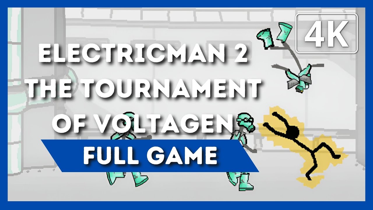ELECTRICMAN 2: THE TOURNAMENT OF VOLTAGEN | Full Game Walkthrough | 4K 60FPS | No Commentary