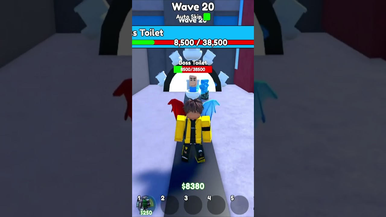 ✨️Shield Cameraman vs АРМИЯ СКИБИДИ в Toilet Tower Defense! 