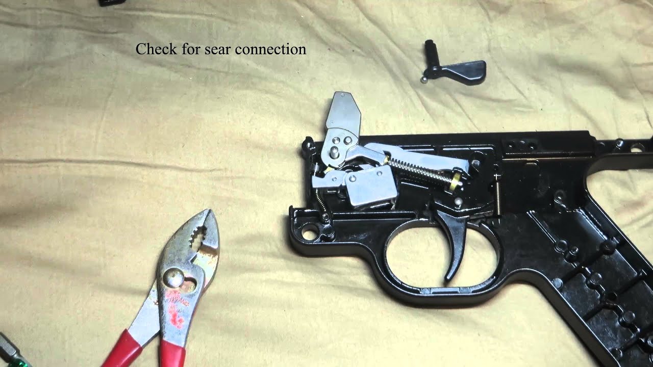 Disassembly of the GSG STG 44 and trigger adjustment