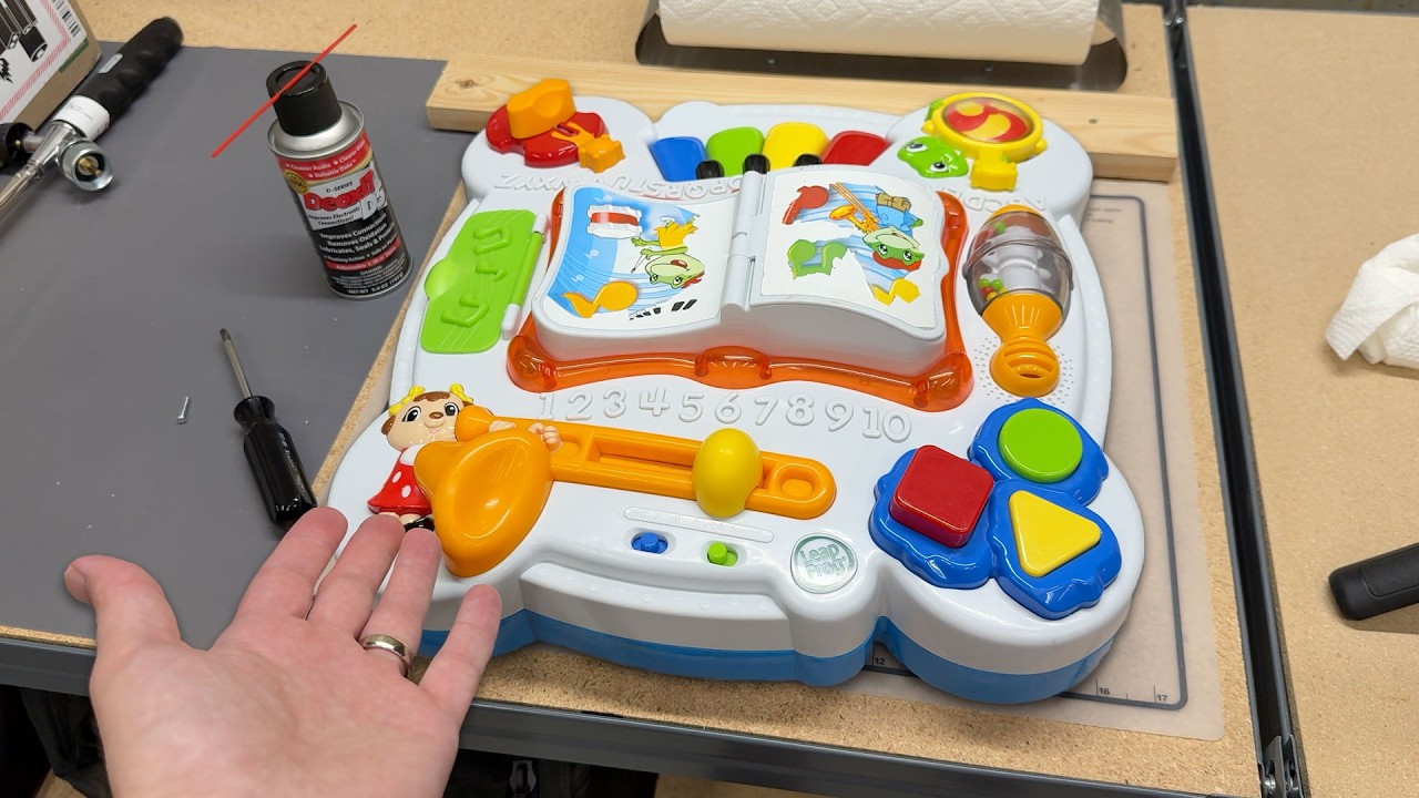 My baby's toy is engineered better than my $800 dishwasher