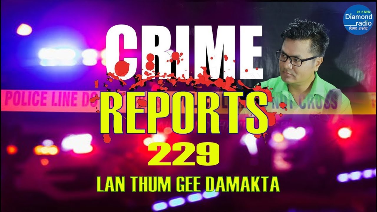 CRIME REPORTS 229 // 4TH JUNE  91.2 Diamond Radio Live Stream