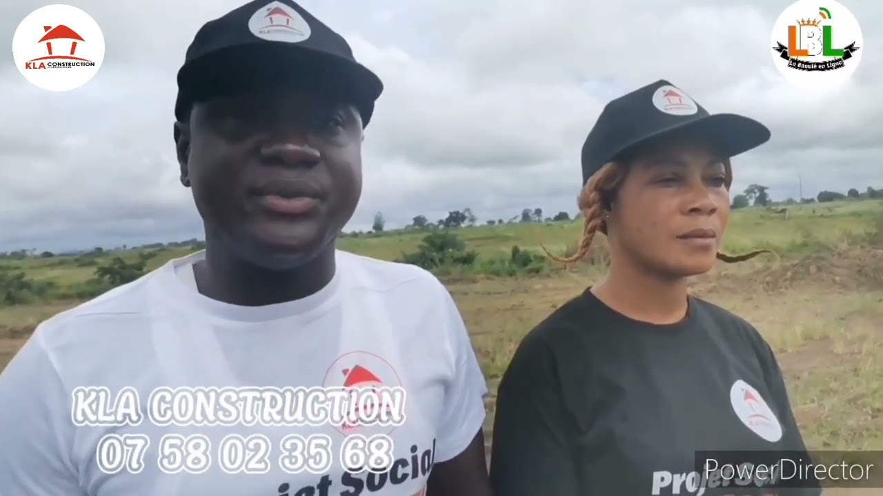 Visite du site de DOUGOUNOU KOUADIOKRO avec LBL ( le baoulée en ligne)