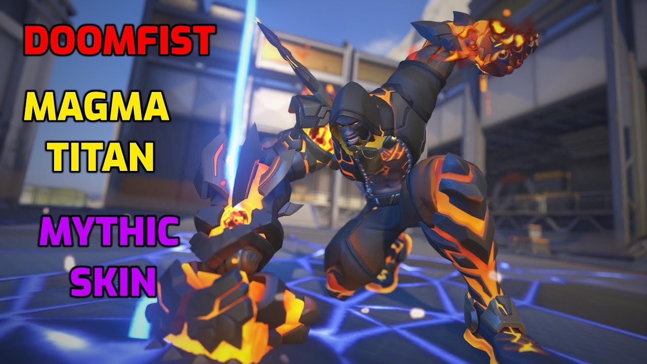 Magma DOOMFIST MYTHIC SKIN (Season 20) Overwatch 2 Mythic Skin.