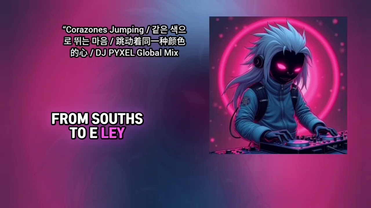 Corazones Jumping / 같은 색으로 뛰는 마음 / 跳动着同一种颜色的心 / DJ PYXEL Global Mix