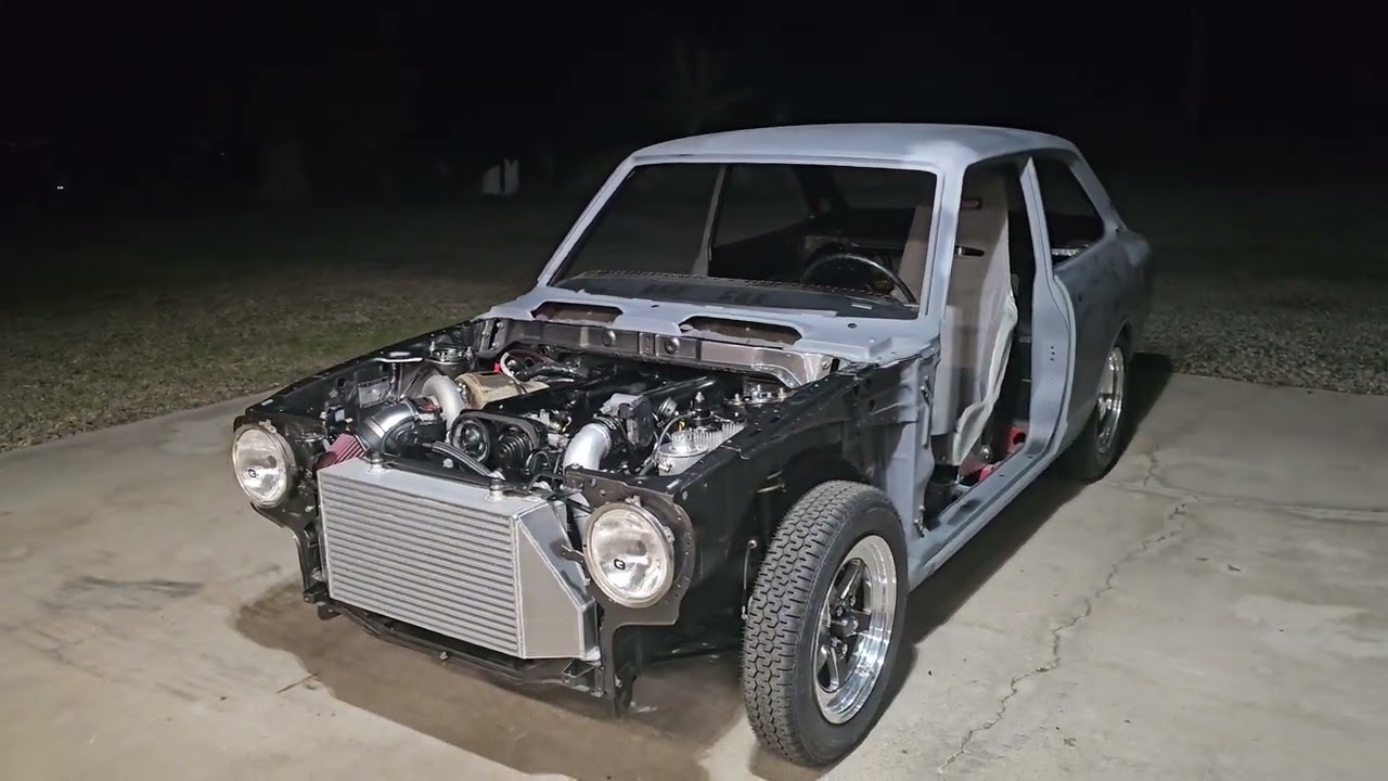 1974 Ke20 corolla peanut 2jz Haltech Nexus R3