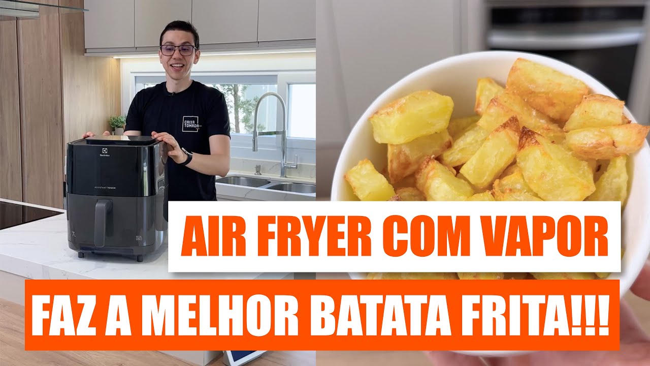Review Air Fryer Electrolux com Vapor e Autolimpante Expert EAF180