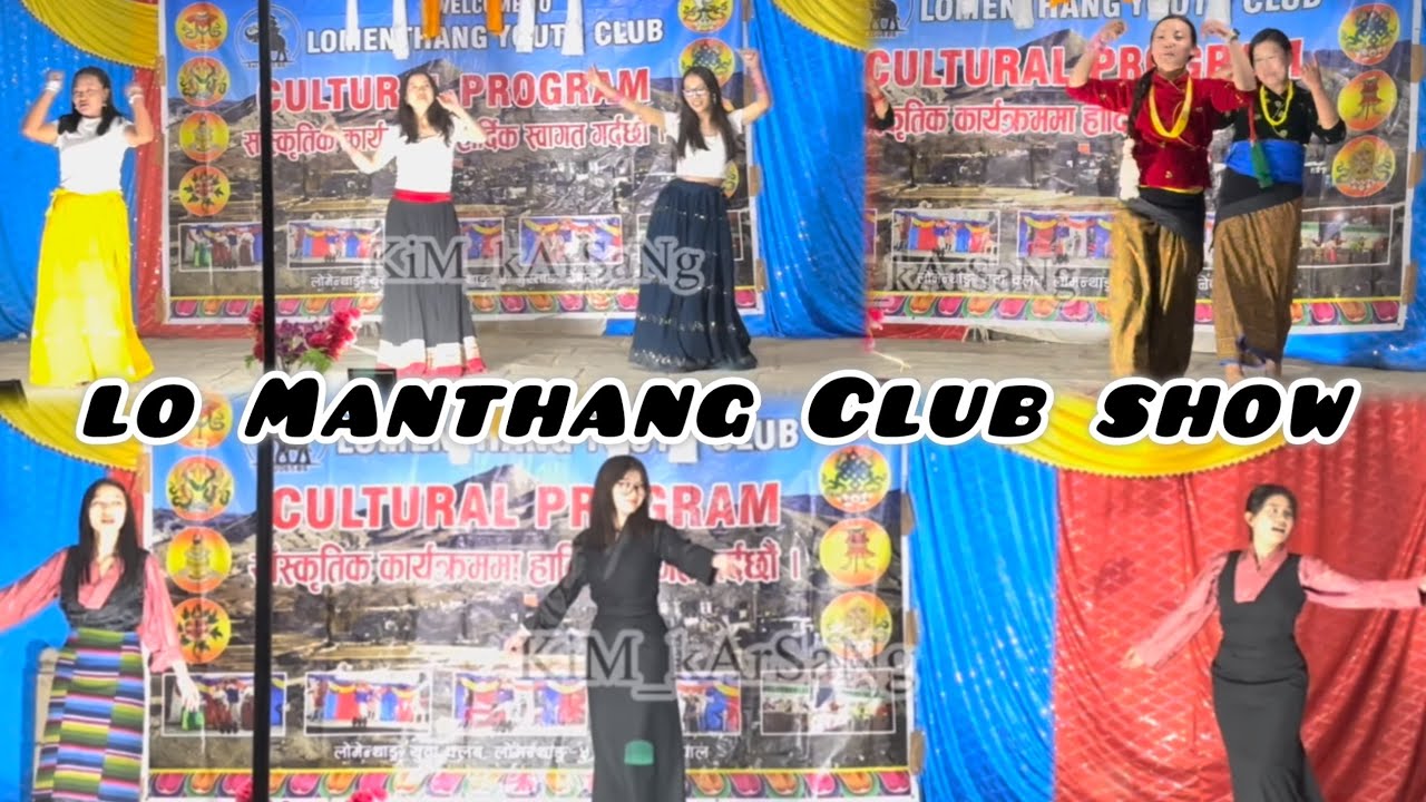 Lo-Manthang Club Dance show 2025 