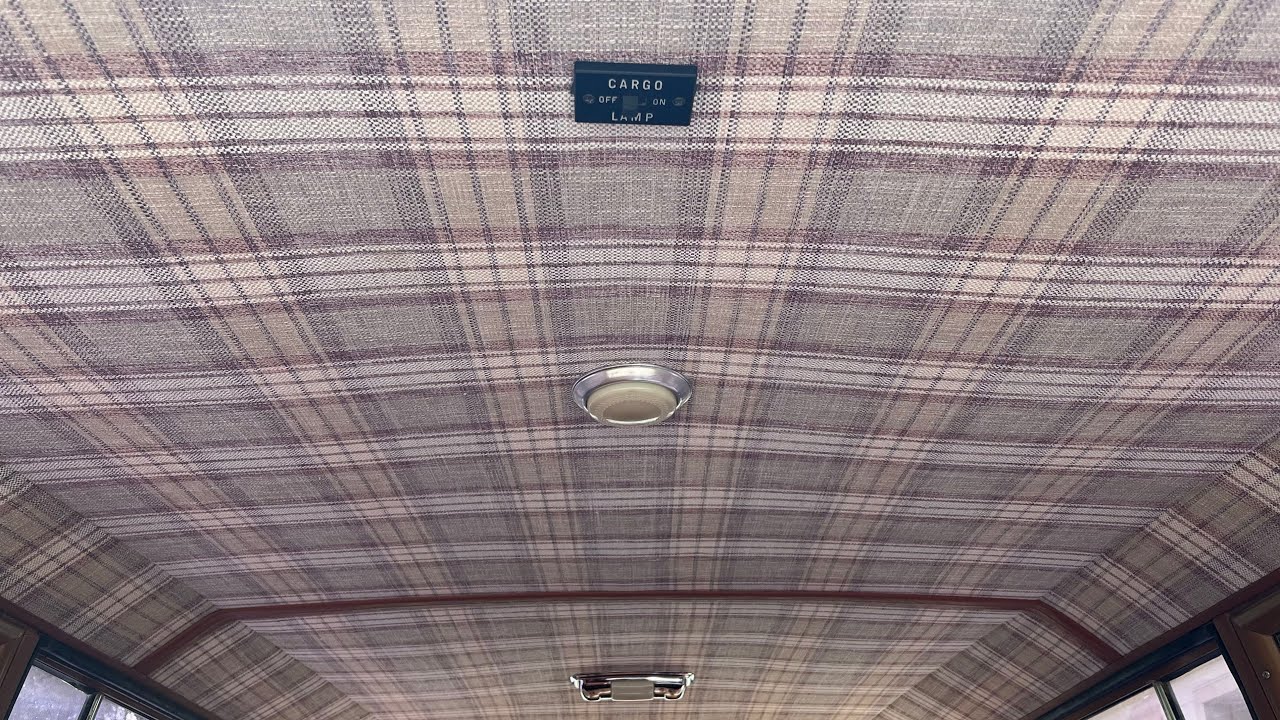 1982 Jeep Wagoneer Headliner Repair