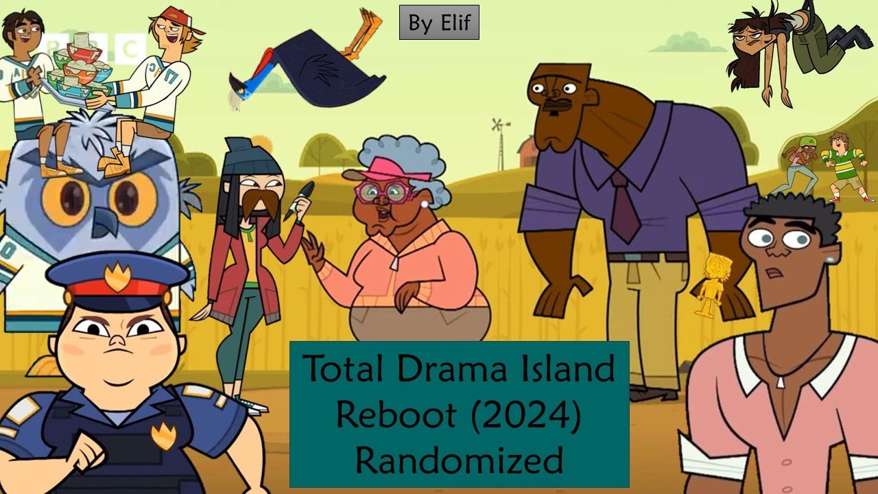 Total Drama Island 2024 but EVERYTHING is RANDOMIZED