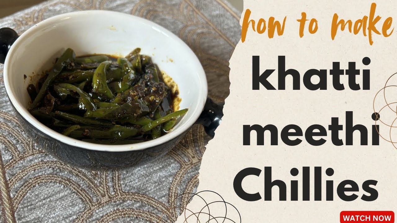  How to make sweet and sour chilli at home |घर पर खट्टी मीठी मिर्च कैसे बनाएं