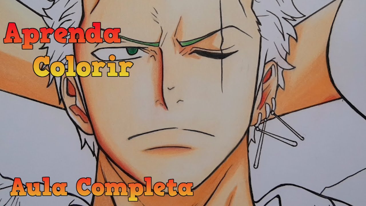 Aula completa tom de pele - Aprenda de uma vez colorir pele de Anime - Sem Bolinhas Brancas!