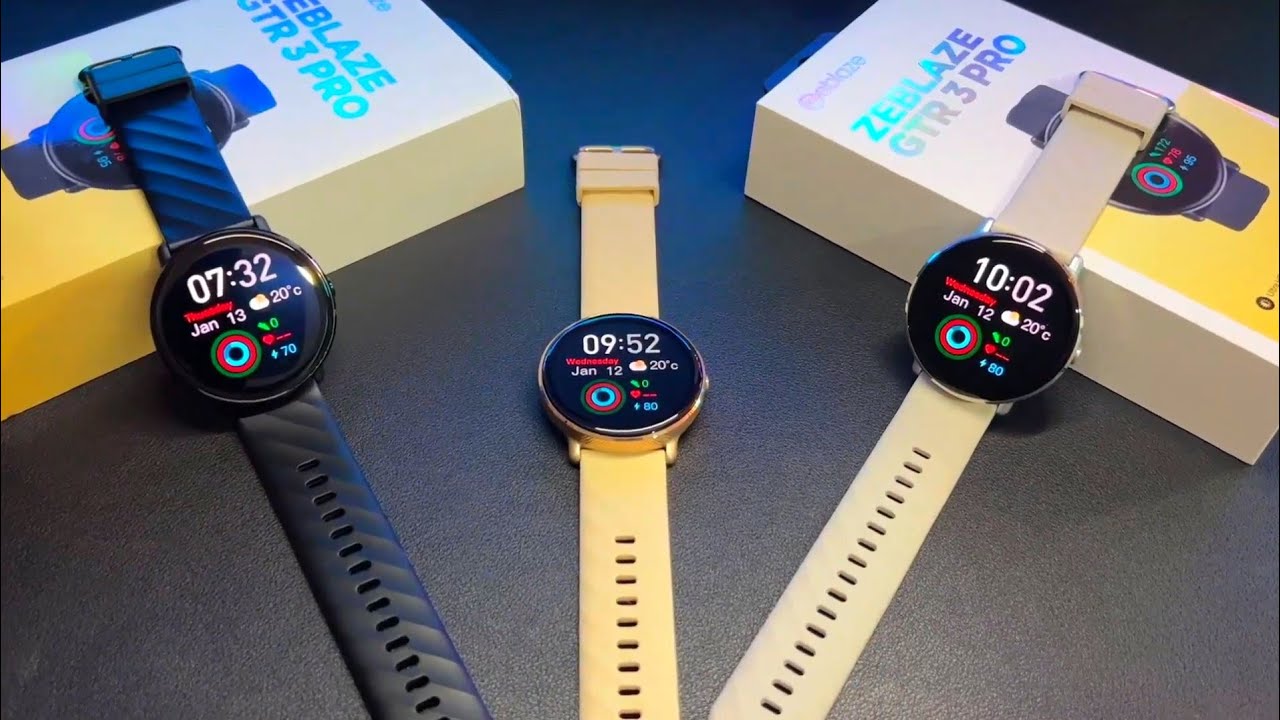 Zeblaze GTR 3 Pro Smartwatch Official Unboxing 2023