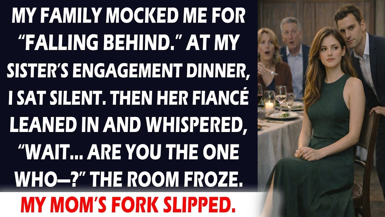 My Family Laughed at Me at My Sister’s Engagement, Until Her Fiancé Looked at Me and Froze