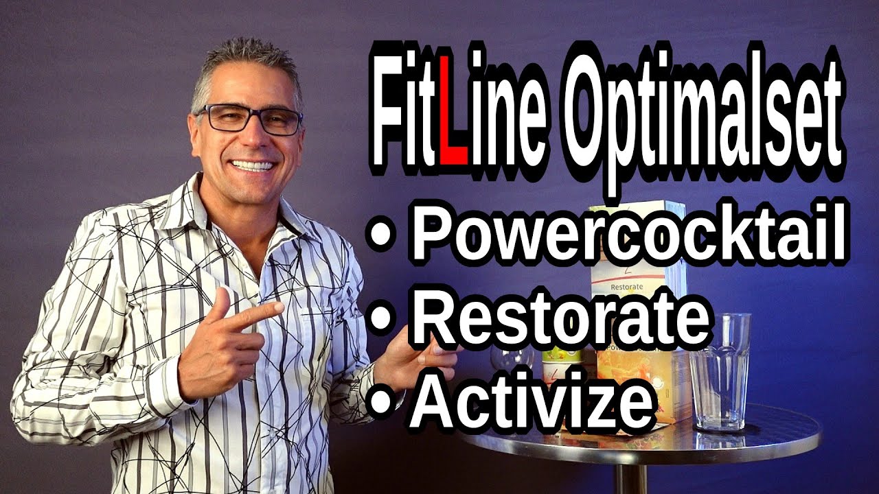 Fitline Optimalset - Powercocktail, Activize, Restorate