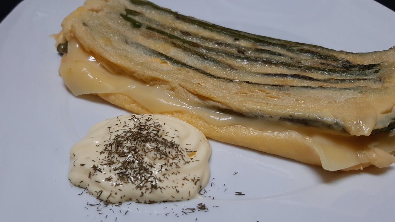 TORTILLA DE ESPÁRRAGOS CON QUESO FUNDIDO EN 8 MIN AL MICROONDAS  MICROPRO GRILL TUPPERWARE