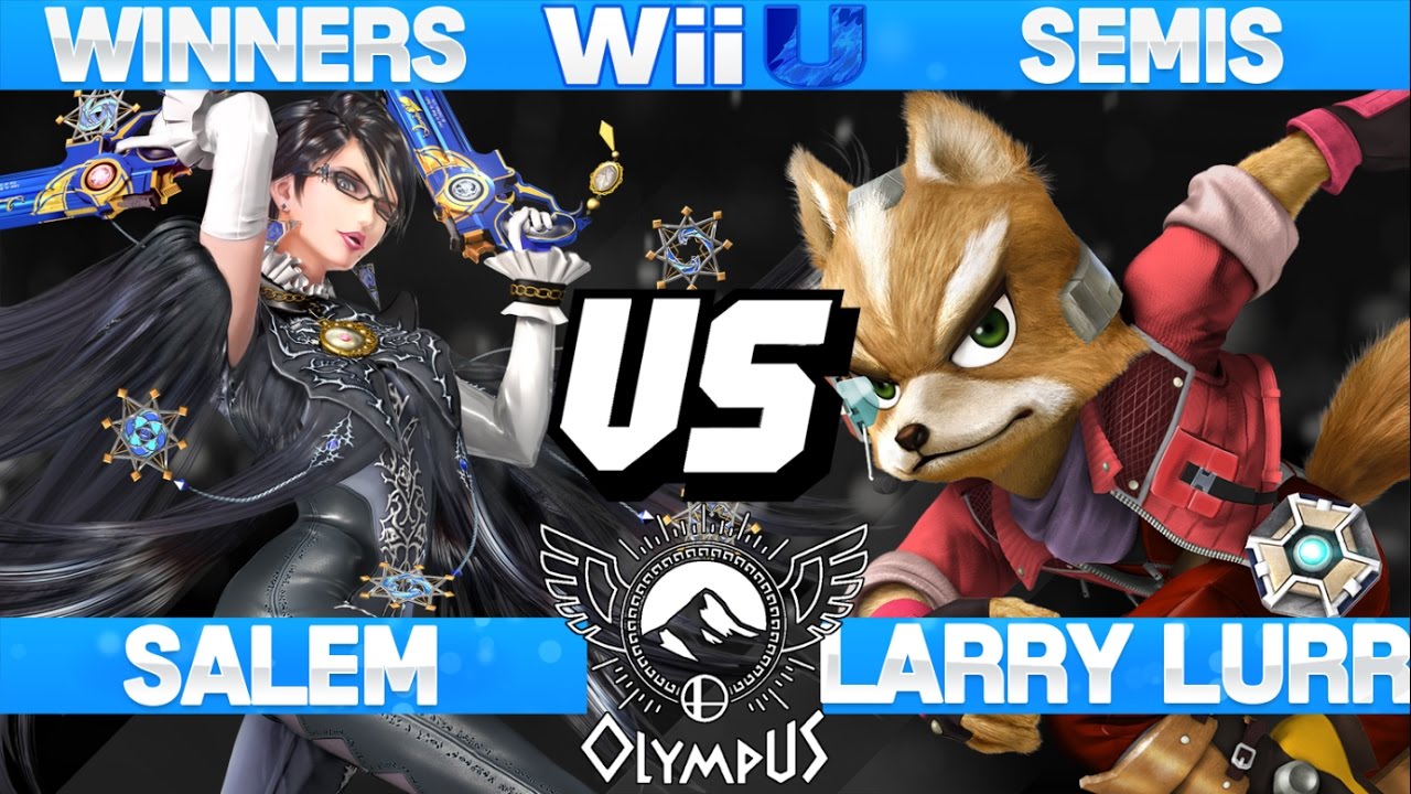 Olympus - Salem (Bayonetta) vs Larry Lurr (Fox) - SSB4 Winners Semis - Smash Wii U