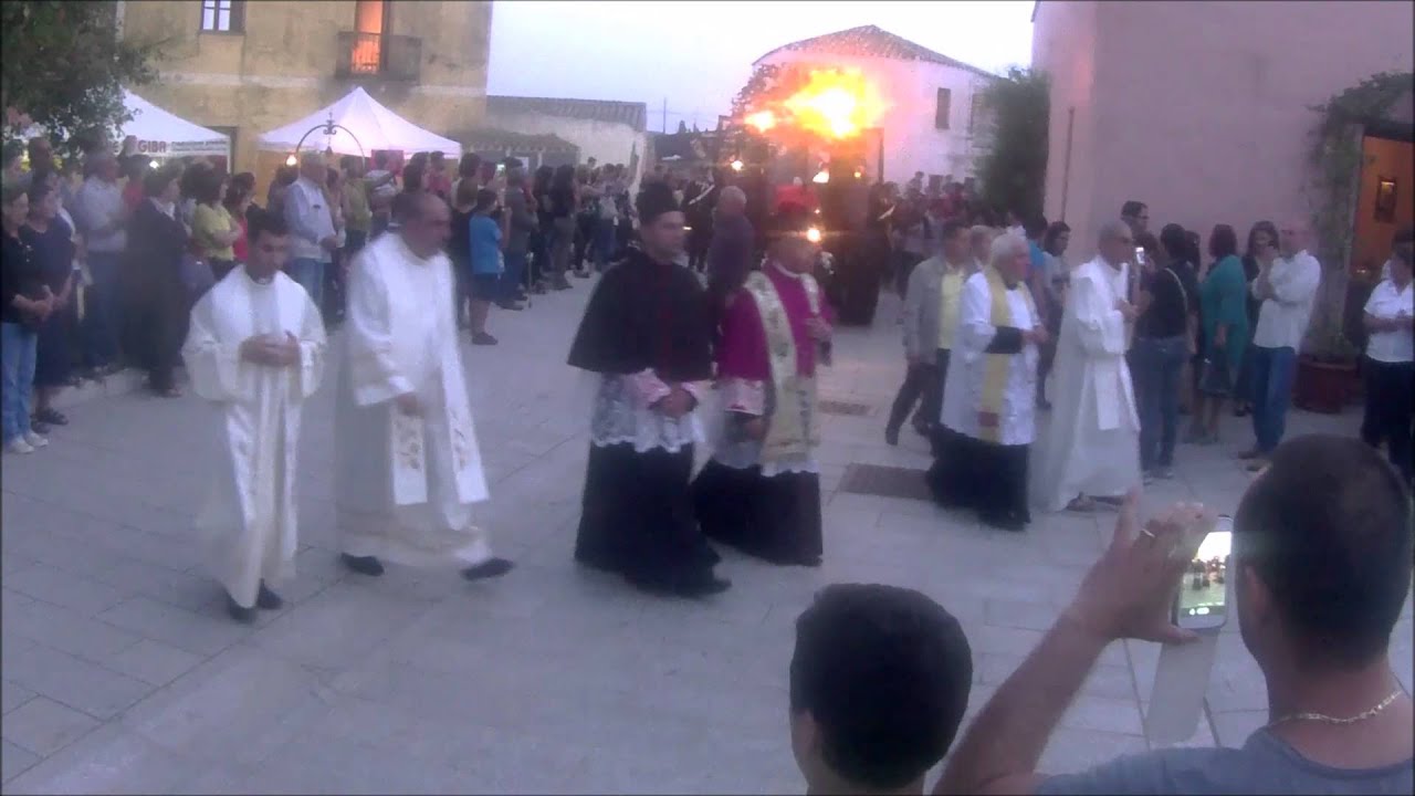 Arrivo Madonna di Monserrato a Tratalias