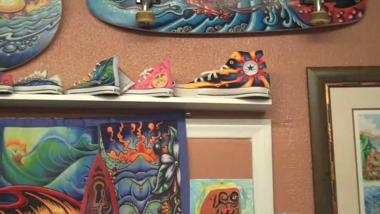 Have a tour of my Art Studio - By Drew Brophy