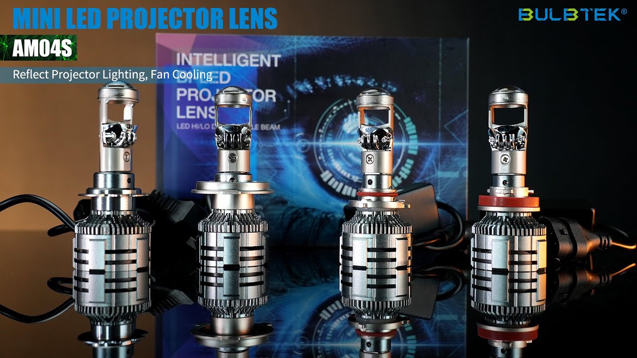 📢AM04S MINI LED Projector Lens with Reflector Projector Lighting