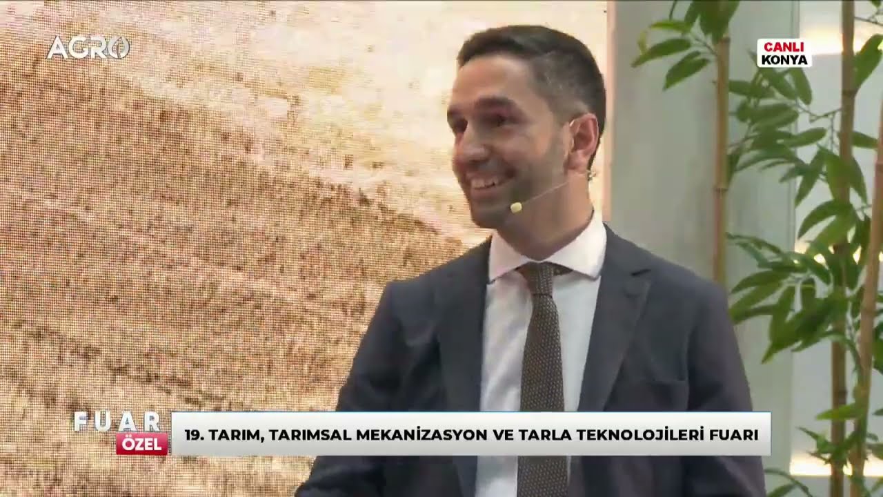 Cihan Doğan    Doğanlar Tarım Makineleri Y&ouml;netim Kurulu &Uuml;yesi   Konya Tarım Fuarı 2023