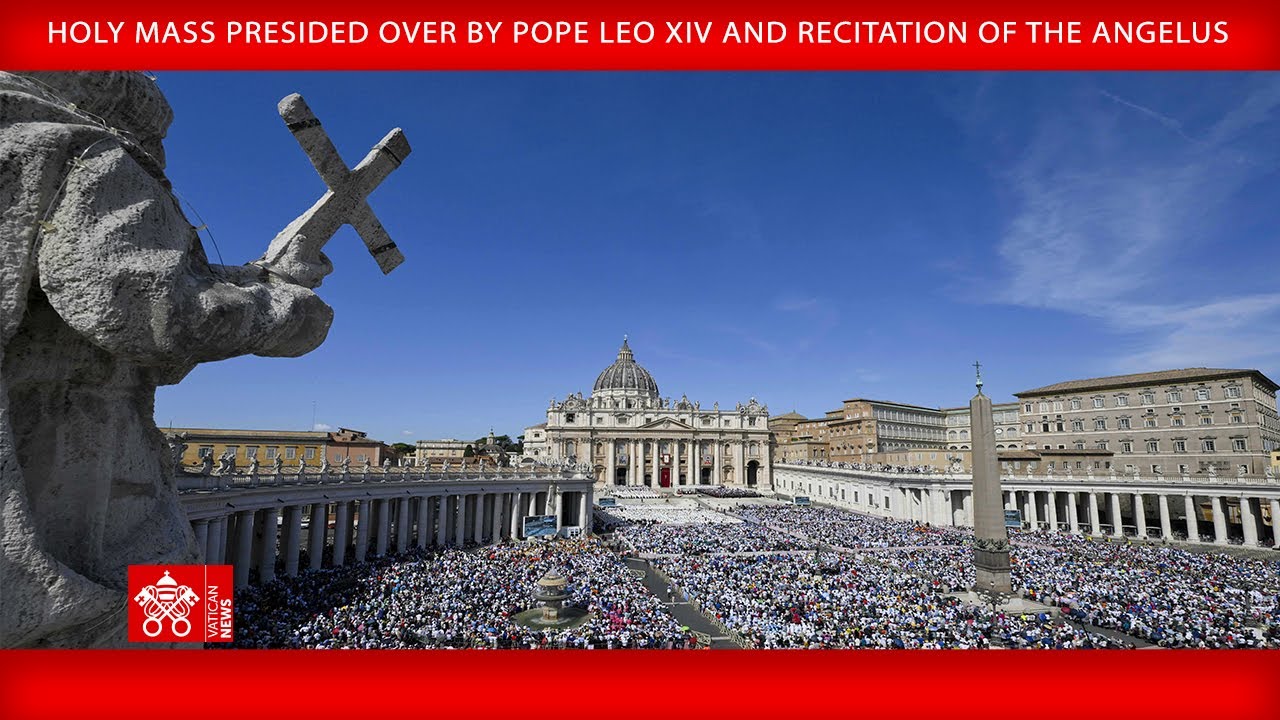 November 23 2025, Holy Mass and Angelus | Pope Leo XIV