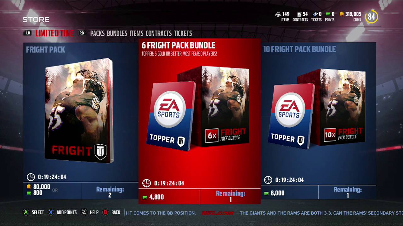 Madden 17 Ultimate Team | JOURNEY PACKS + MOST FEARED | MUT 17