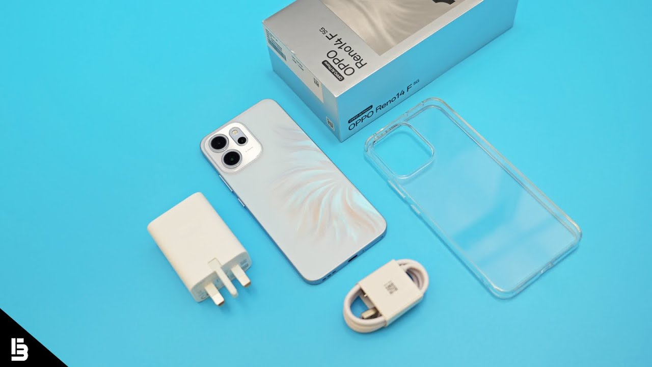 OPPO Reno 14 F Unboxing, Specs, Setup ASMR