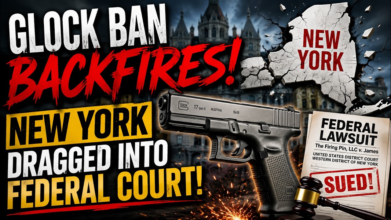 Glock Ban BACKFIRES: New York Dragged Into Federal Court