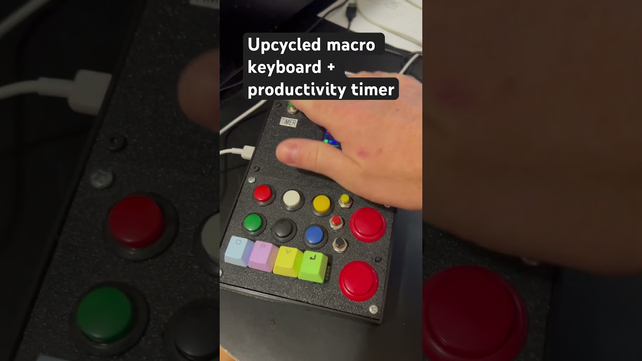 Making my perfect macro keyboard #arduino #computing #diy #hardware￼ #techretro #3dprinting