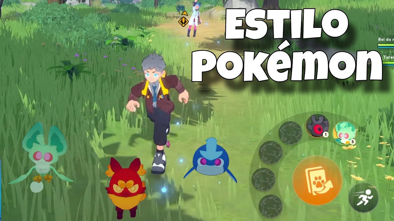 ESSE NOVO JOGO MOBILE ESTILO POKEMON ME SURPREENDEU! | KARDMI