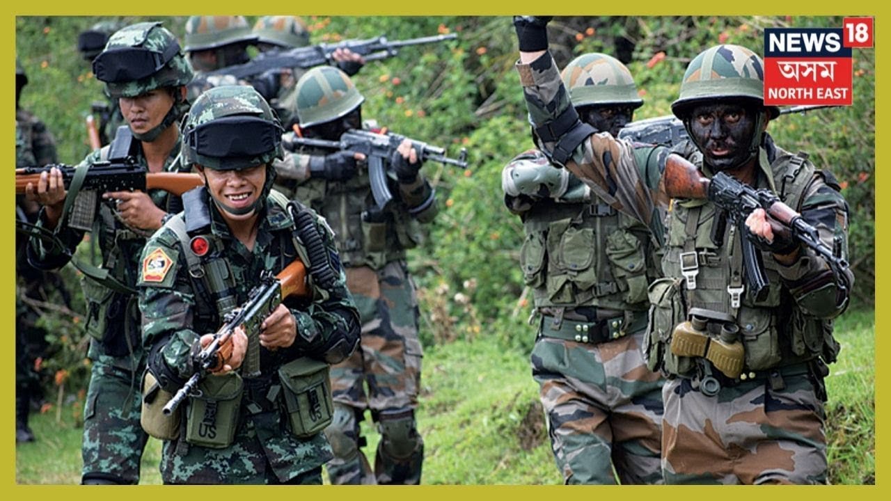 Joint Military Exercise Session Of The Indian Army And The Royal Thai Army