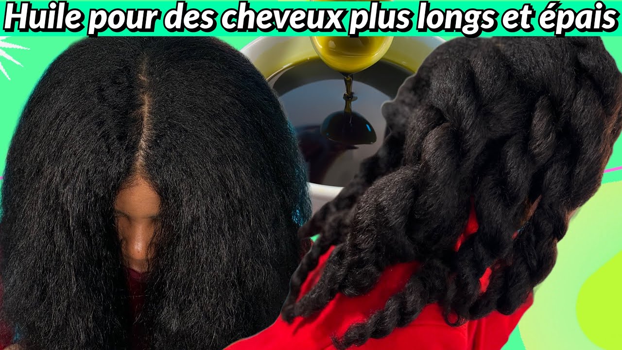 RECETTE DE MON HUILE DE POUSSE EXTRÊME CHEVEUX CRÉPUS |PERSIL|GIROFLE