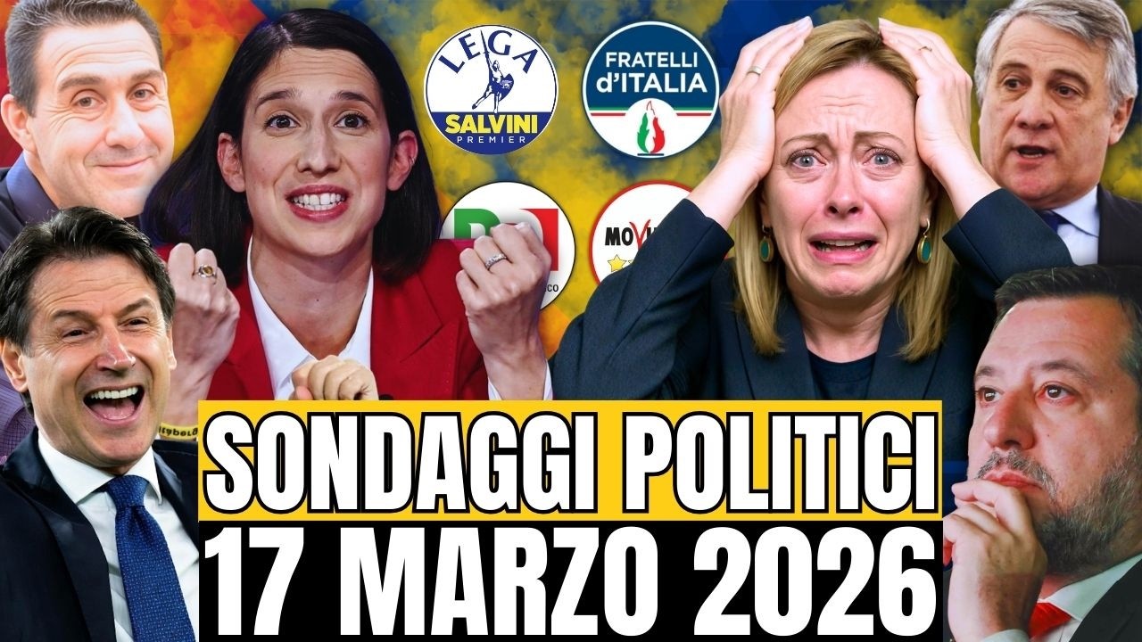 SONDAGGI POLITICI: CLAMOROSO! UN PARTITO CROLLA E CAMBIA TUTTO IN CLASSIFICA