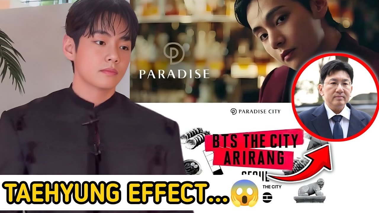🔴 HYBE шокирован влиянием Тэхёна в Paradise City?! 😳🔥 Всё ещё сомневаетесь?! 👀