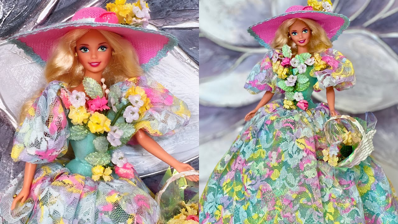 Barbie Spring Bouquet doll. Enchanted Season Collection. #barbie #barbiecollection #barbiedoll