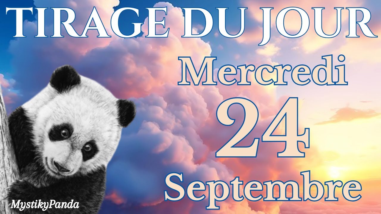 🦋 UNE GRANDE TRANSFORMATION Tirage du jour Mercredi 24 Septembre
