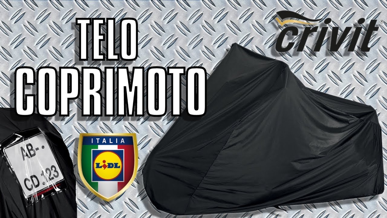 Telo Coprimoto CRIVIT a 12.99 € LIDL Telo per moto