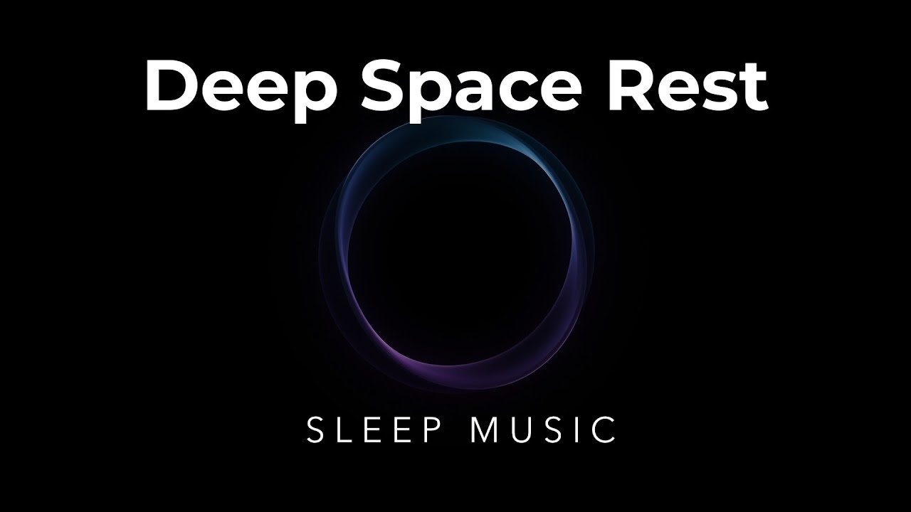 10 Hours Ambient Sleep Music 🌌 Deep Rest  • Black Screen • Cosmic Relaxation Sounds