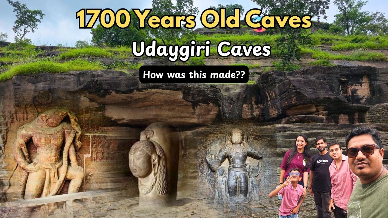 What's hidden inside these 1700-years-old-caves?? #udaygiri #vidisha #sanchistupa #tropicofcancer