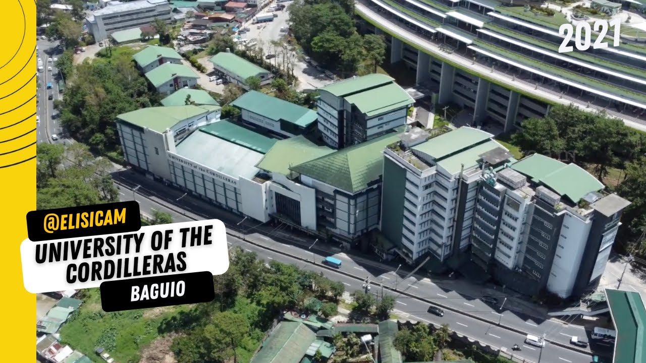 University of the Cordilleras BAGUIO Campus Tour | Baguio City Cinematic Drone Shots