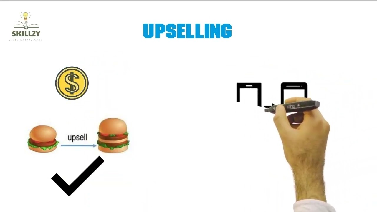 يعنى ايه upselling و يعنى ايه cross selling