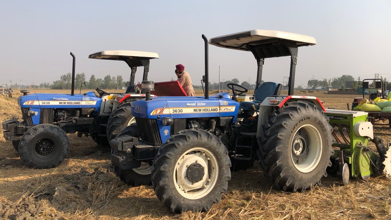 7 foot a Jagatjit superseeder 4*4 nal chalda te 8 foot a agrizone superseeder 2*2 new holland🌾