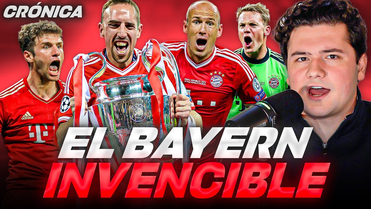 EL TRIPLETE DEL BAYERN MUNICH (2012-2013) // ROBBEN, Y RIBÉRY, 7-0 BARCELONA, FINAL CON DORTMUND